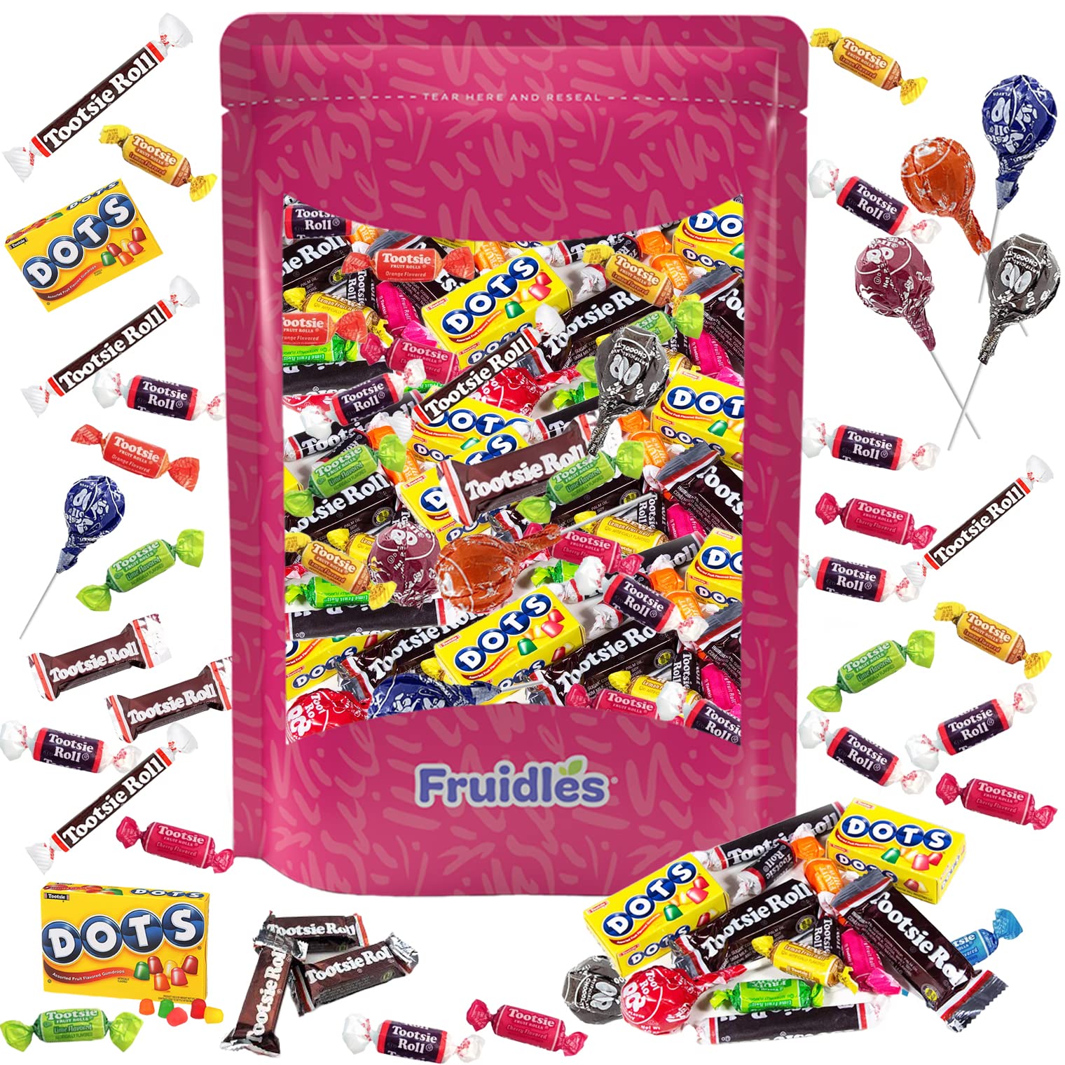 Amazon.com : Fruidles Tootsie Child's Play Mega Candy Assortment